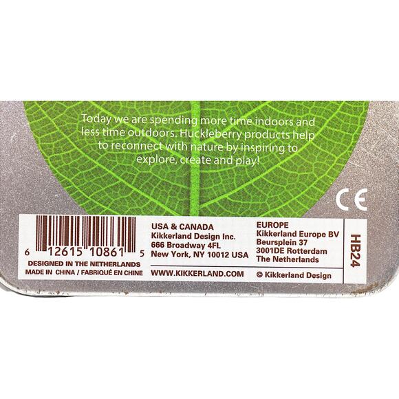 Huckleberry Leaf Playing Card & Kikkerland Tin - Picture 3 of 8